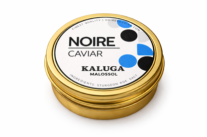 Kaluga Premium Sturgeon Black Caviar 1.8 Ounces / 50 Grams, Imported, Sturgeon Roe, Premium Quality